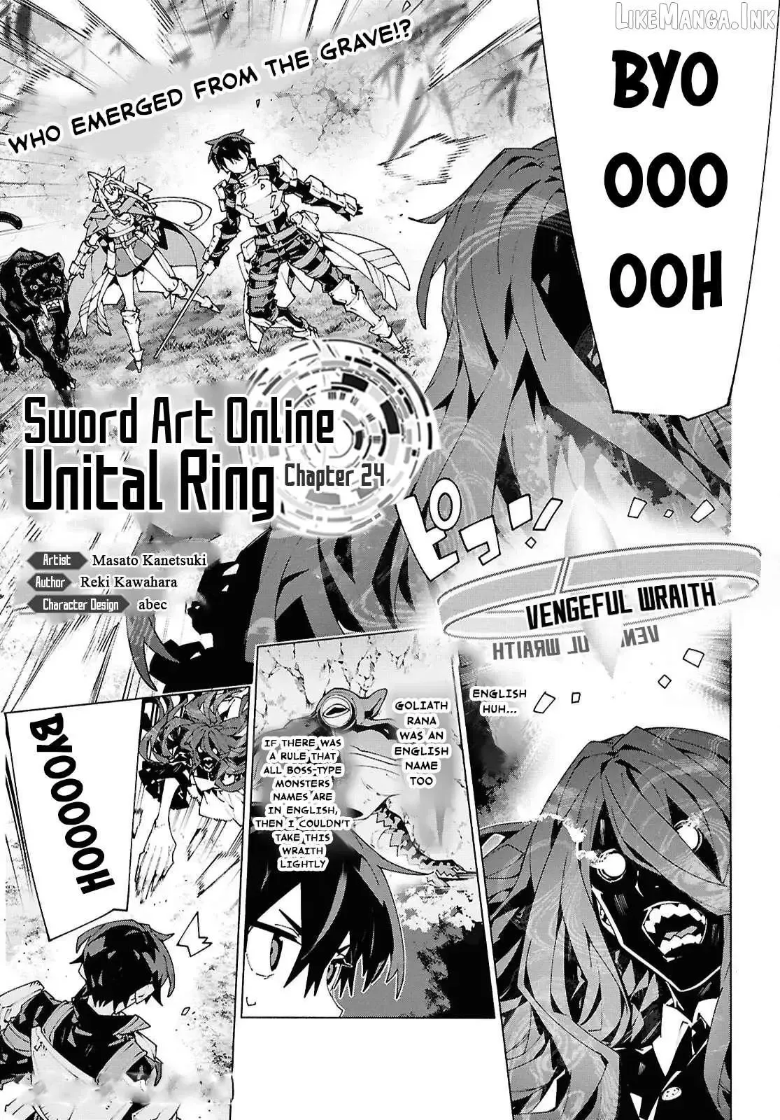 Sword Art Online Unital Ring Chapter 24 page 1