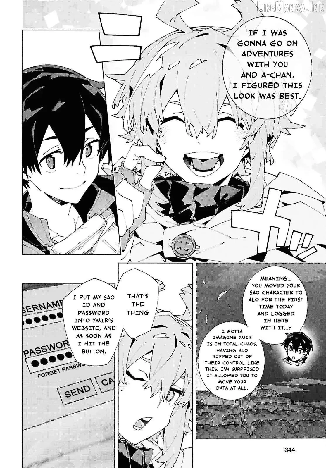 Sword Art Online Unital Ring Chapter 24 page 17