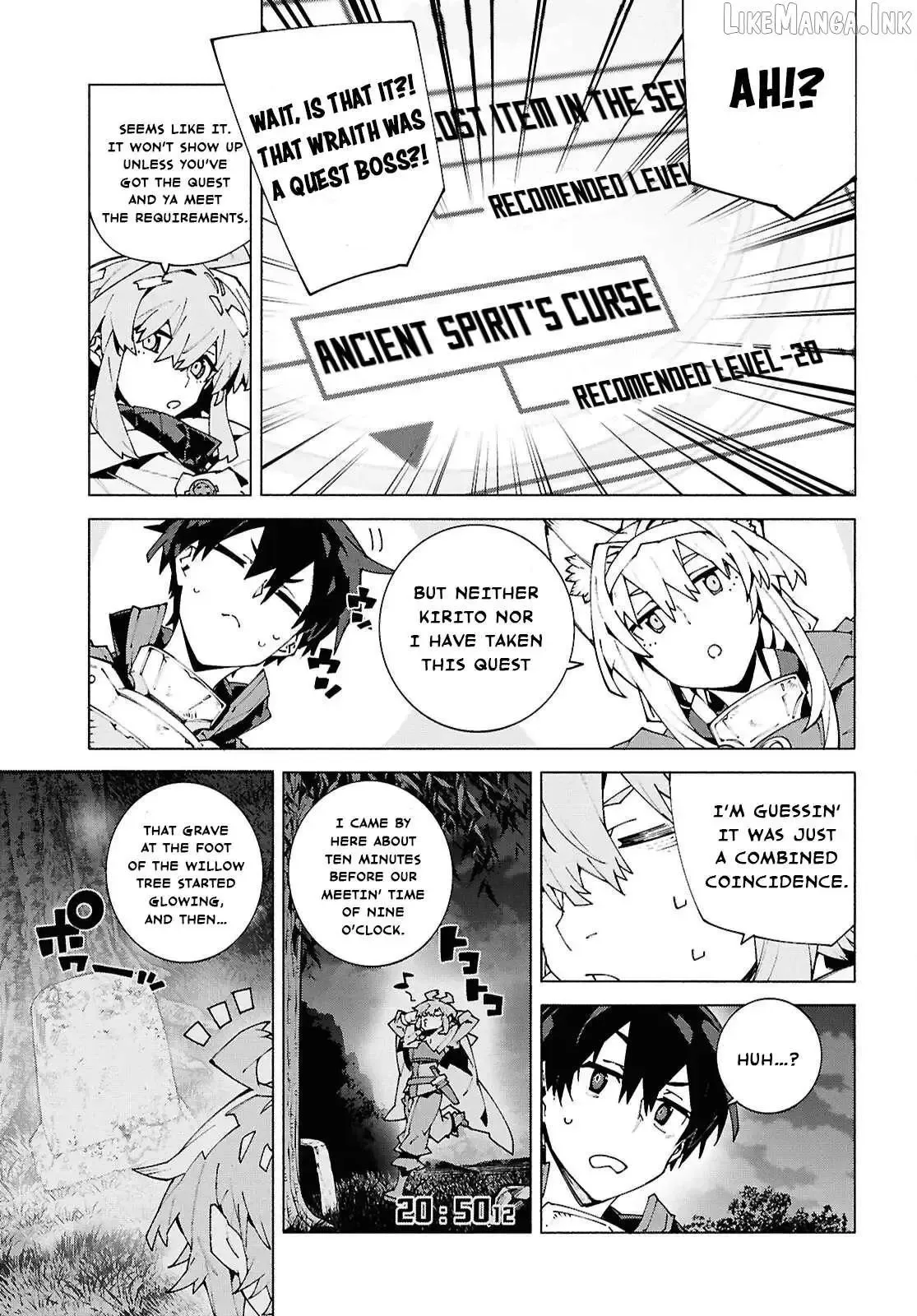 Sword Art Online Unital Ring Chapter 24 page 20