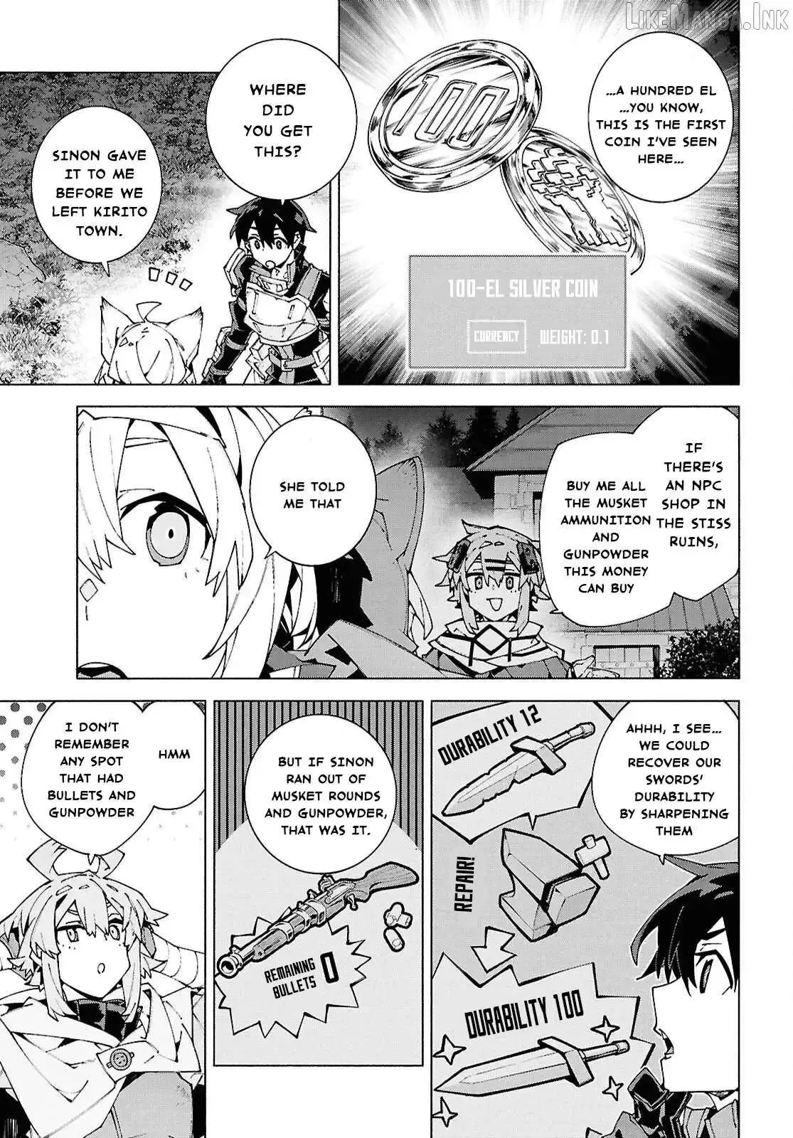 Sword Art Online Unital Ring Chapter 24 page 22