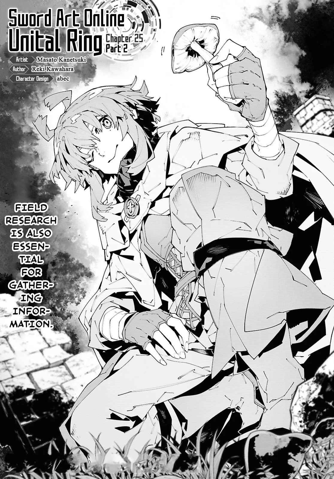 Sword Art Online Unital Ring Chapter 25.2 page 1
