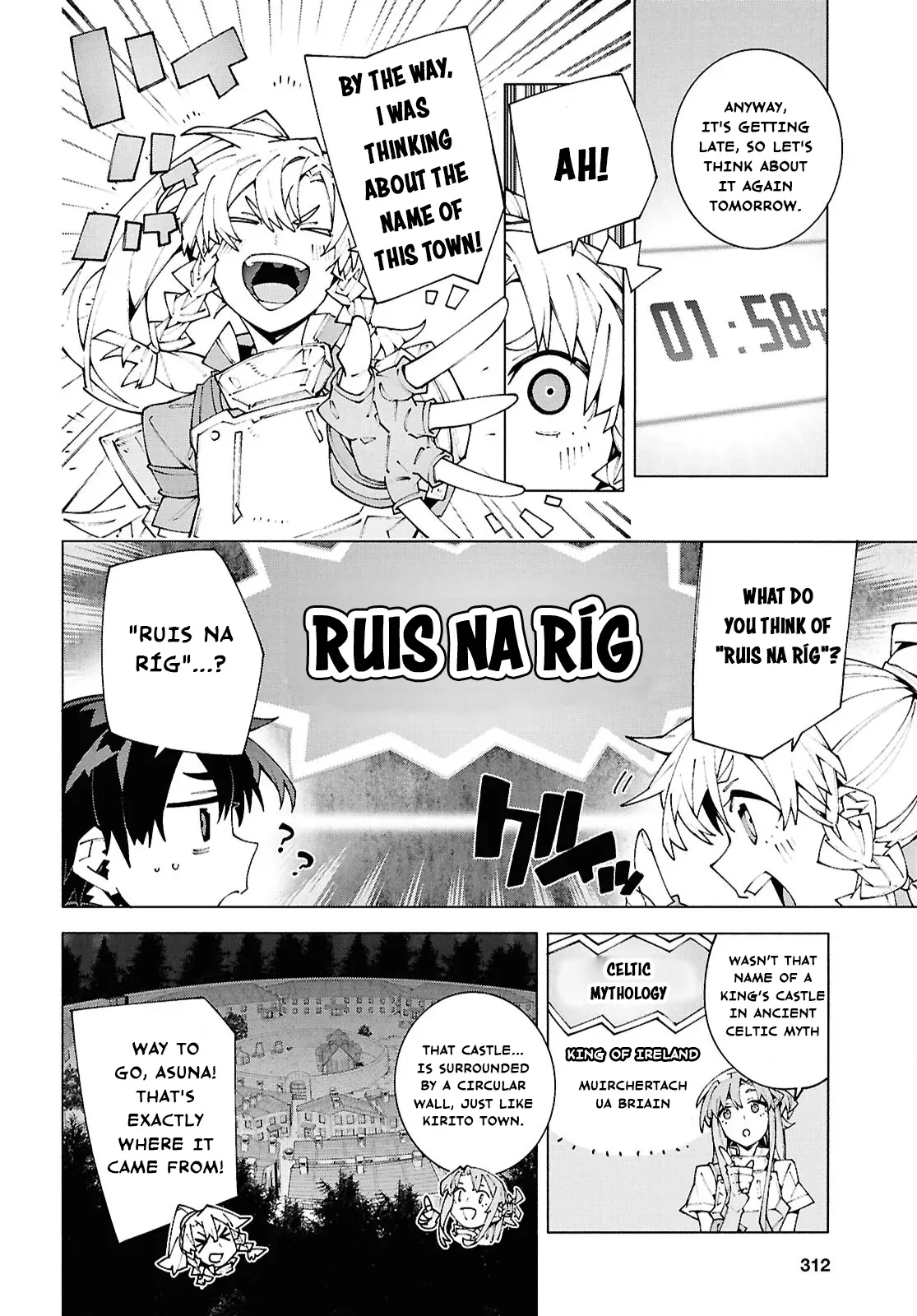 Sword Art Online Unital Ring Chapter 26.1 page 8