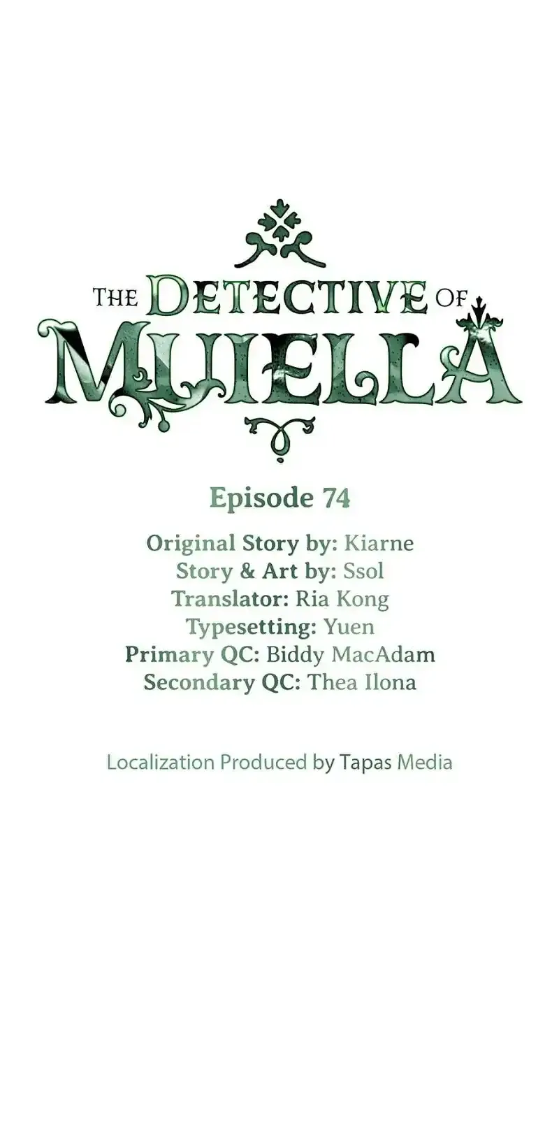 The Detective of Muiella Chapter 74 page 1