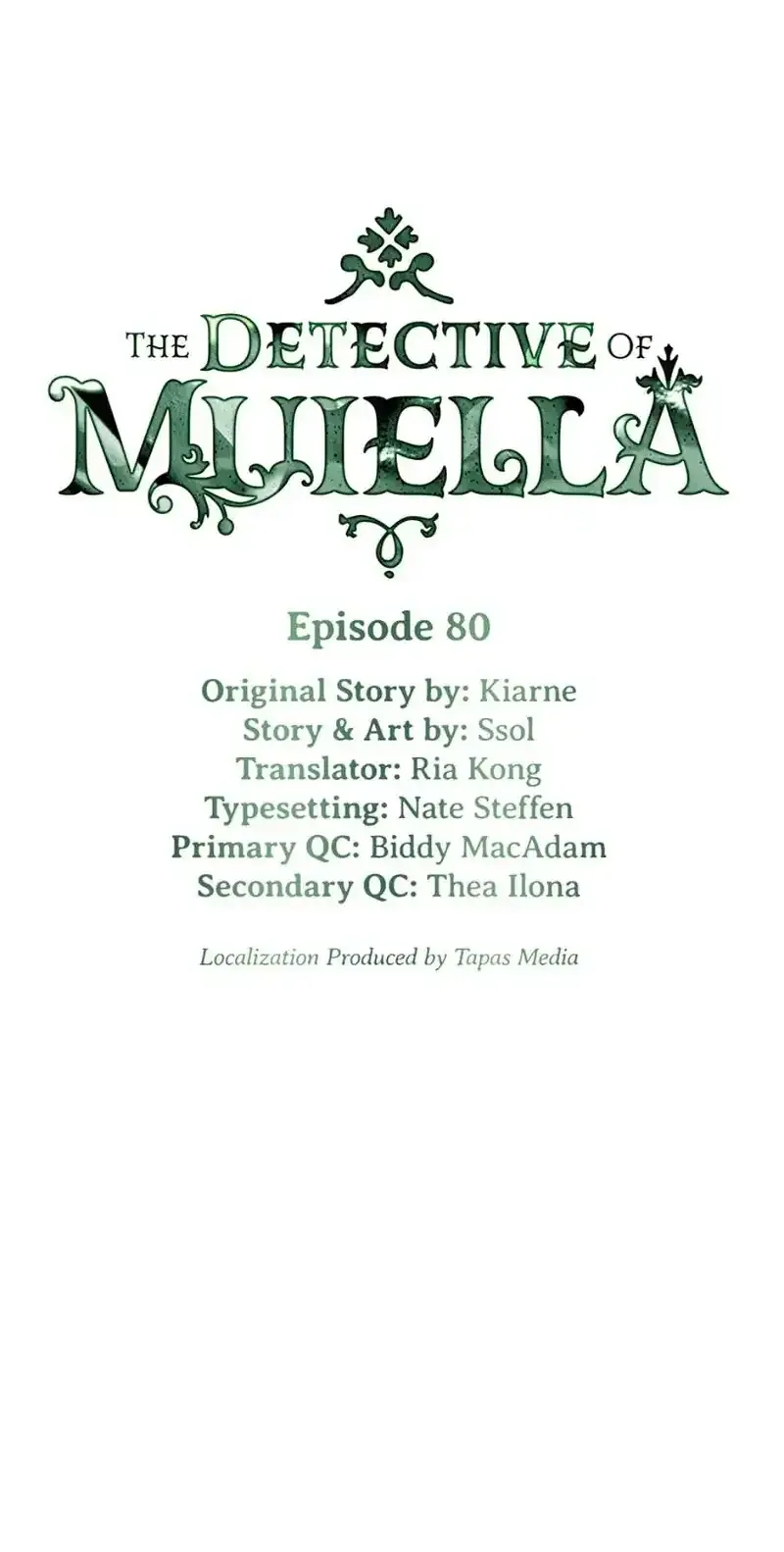 The Detective of Muiella Chapter 80 page 1