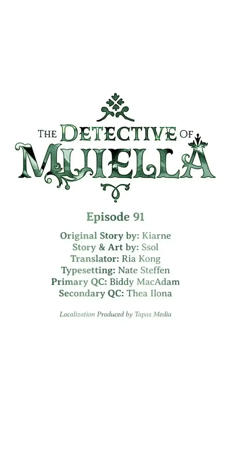 The Detective of Muiella Chapter 91 page 1