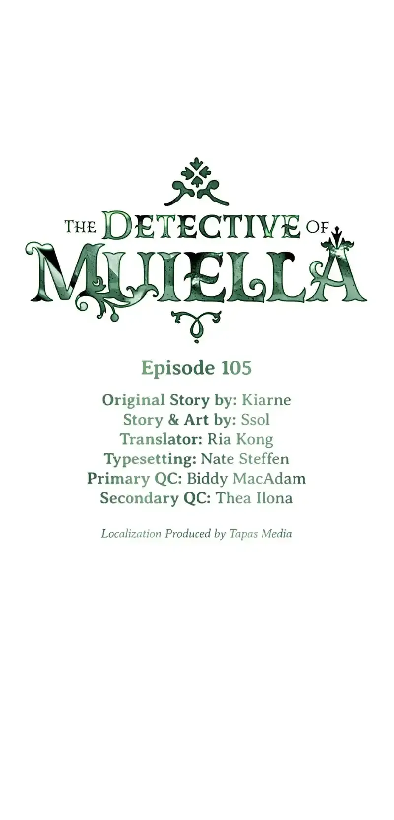 The Detective of Muiella Chapter 105 page 1