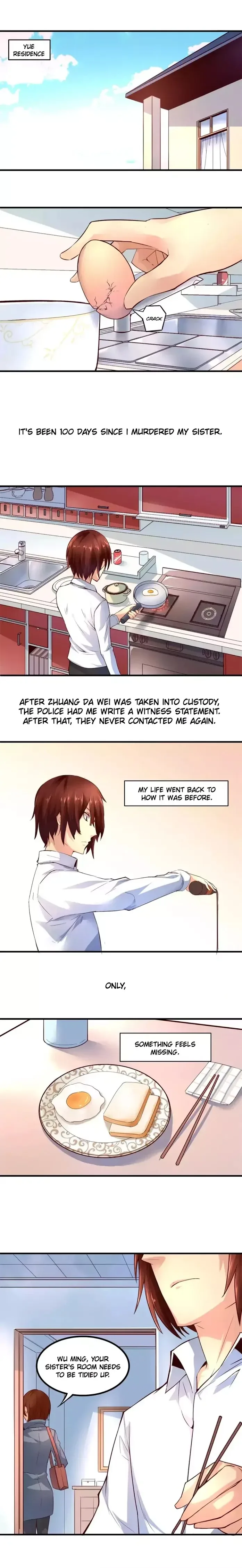 Day 100 of My Sister's Disappearance Chapter 6 page 2