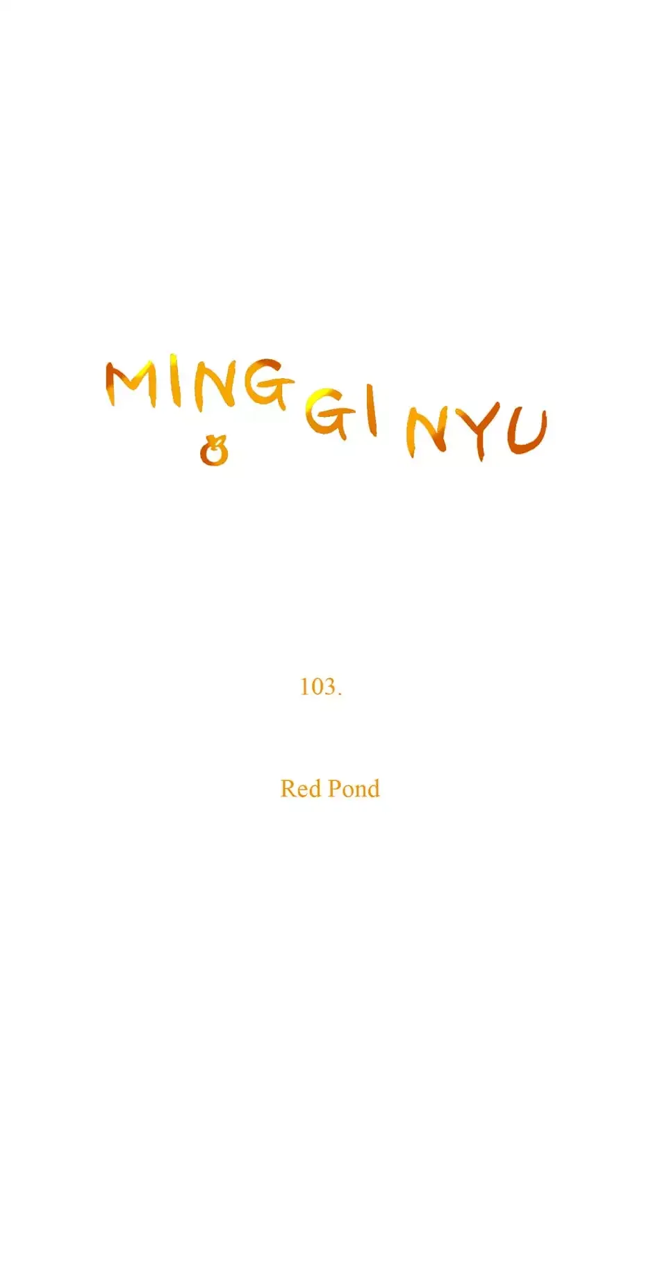 Ming Gi Nyu Chapter 103 page 1