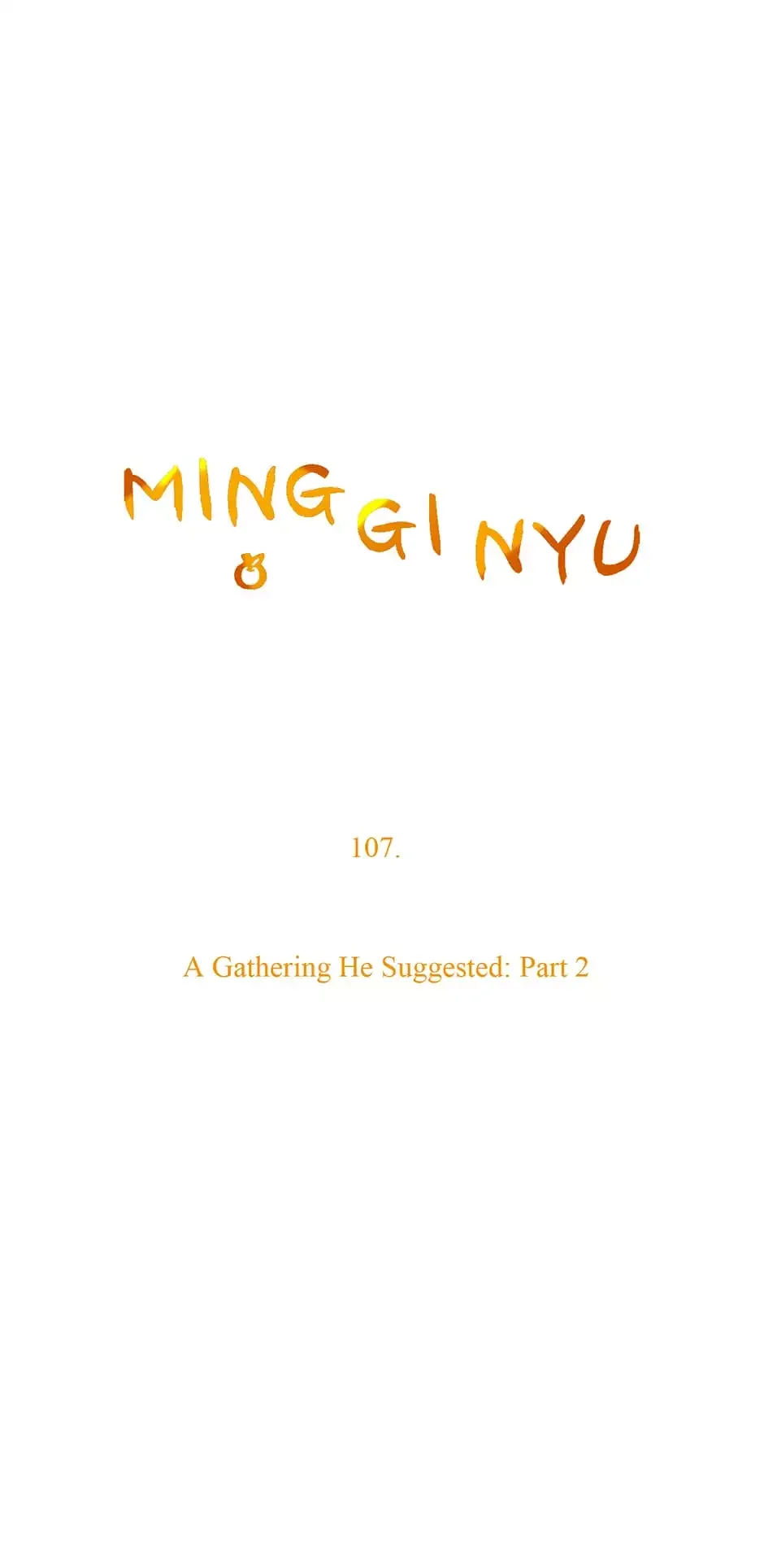 Ming Gi Nyu Chapter 107 page 1