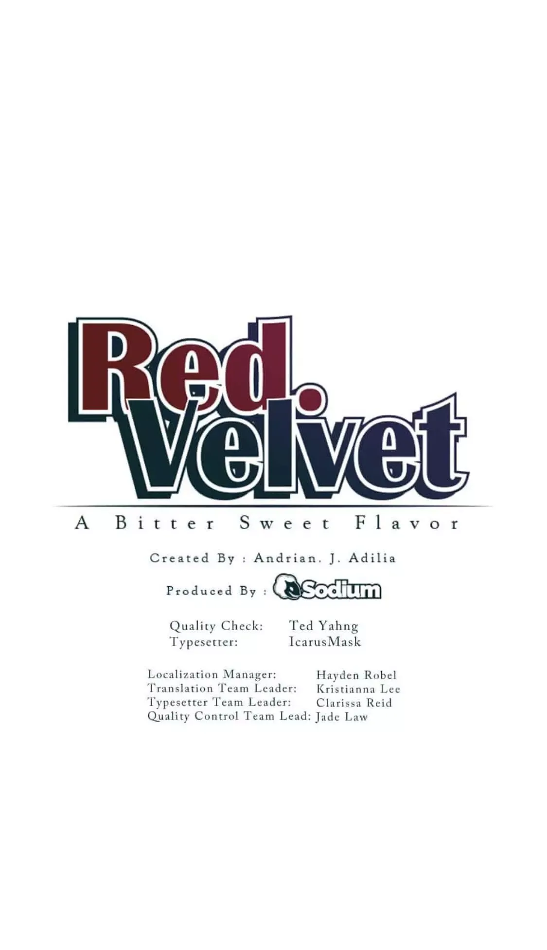 Red Velvet Chapter 1 page 8
