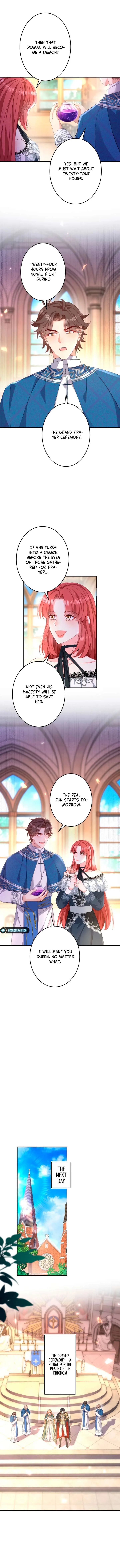 Supposed to Be the Stand-In Queen, but Ended Up in a Forced Romance?! Chapter 4 page 10