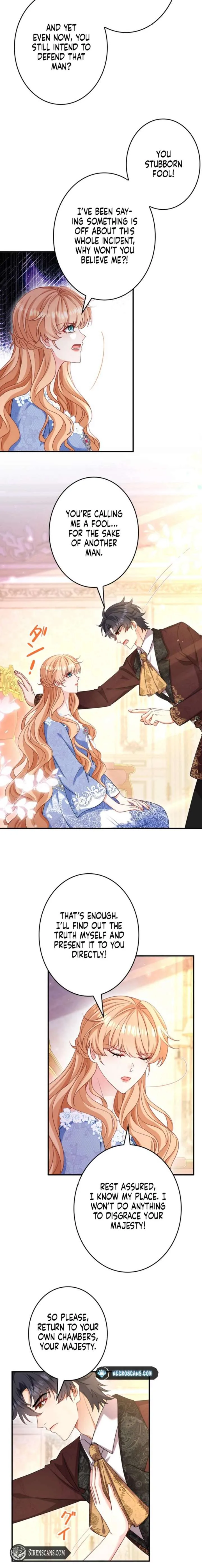 Supposed to Be the Stand-In Queen, but Ended Up in a Forced Romance?! Chapter 22 page 3
