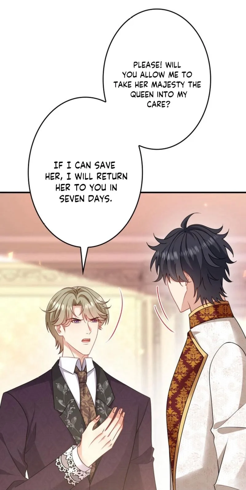 Supposed to Be the Stand-In Queen, but Ended Up in a Forced Romance?! Chapter 27 page 6