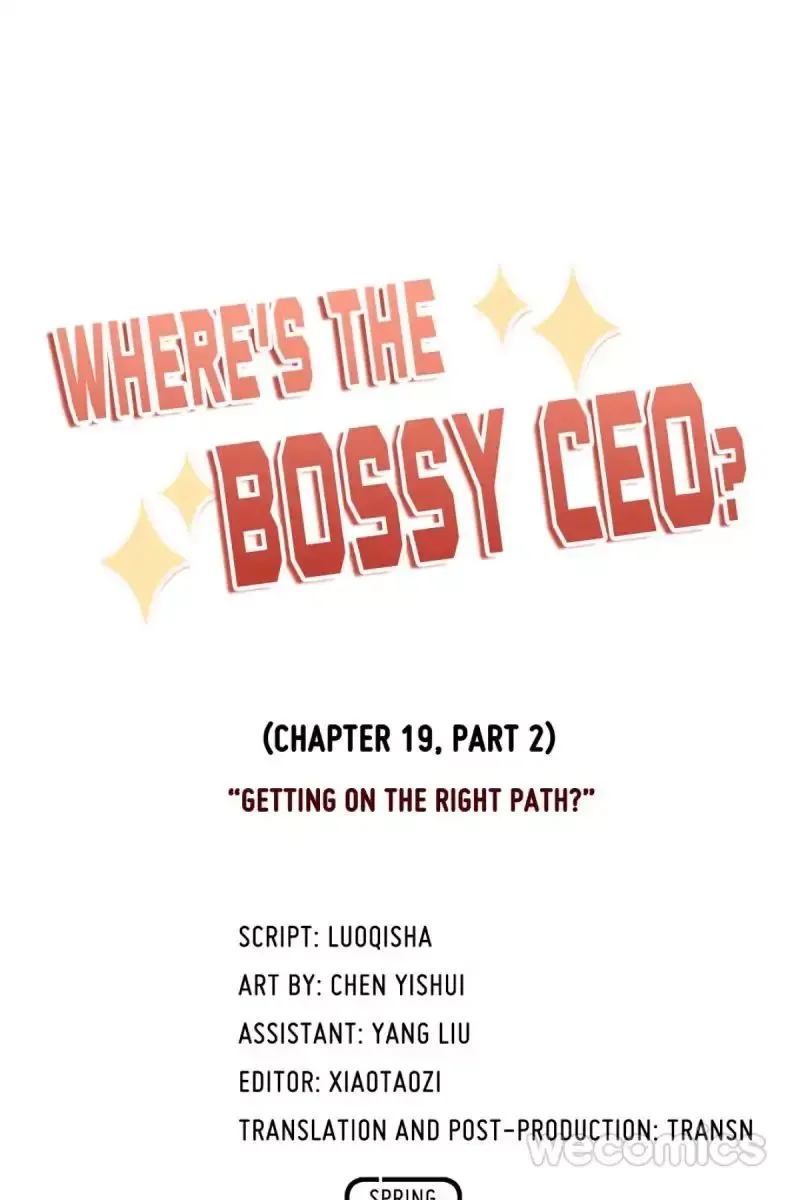 Where's the Bossy CEO? Chapter 20 page 1
