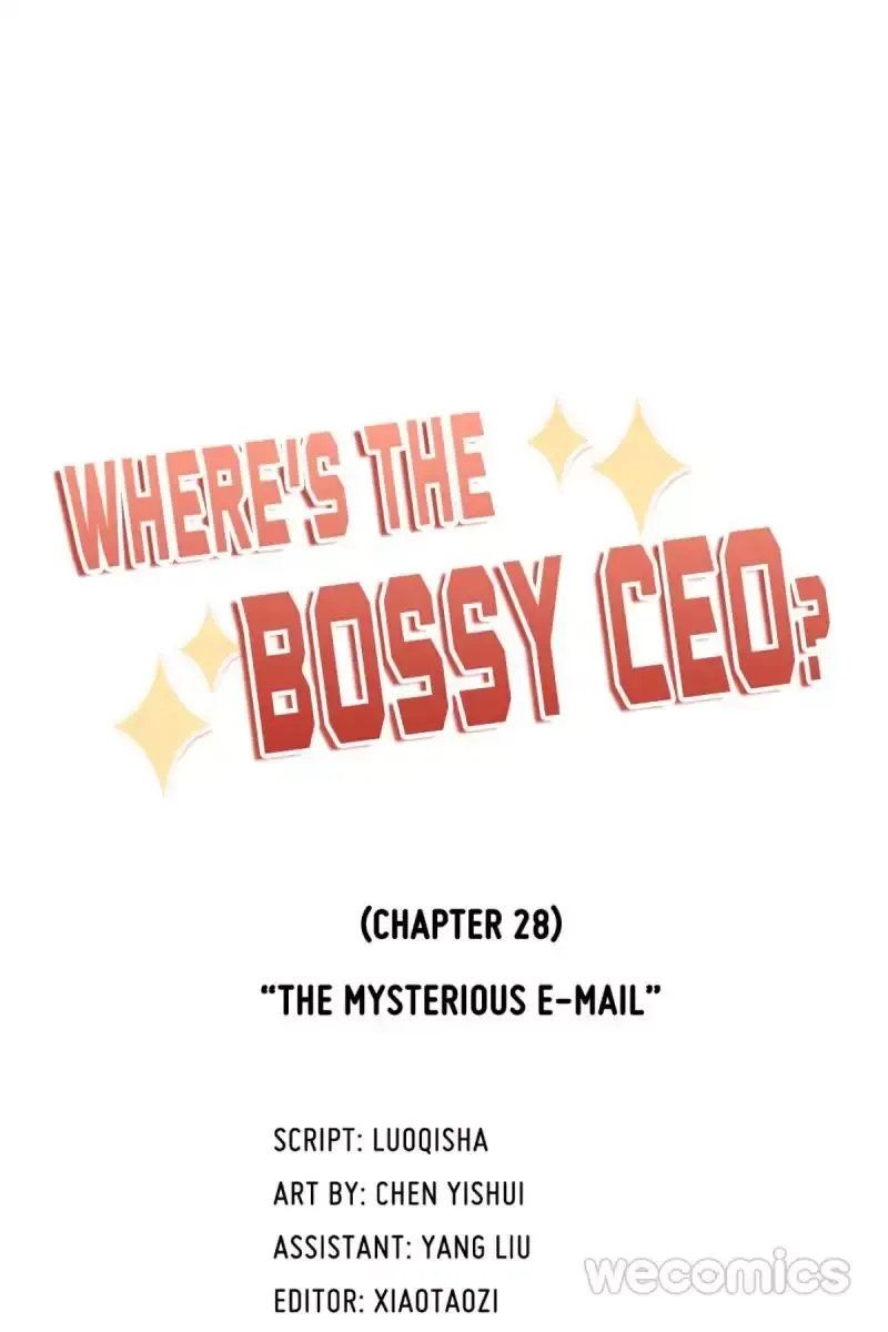 Where's the Bossy CEO? Chapter 28 page 11