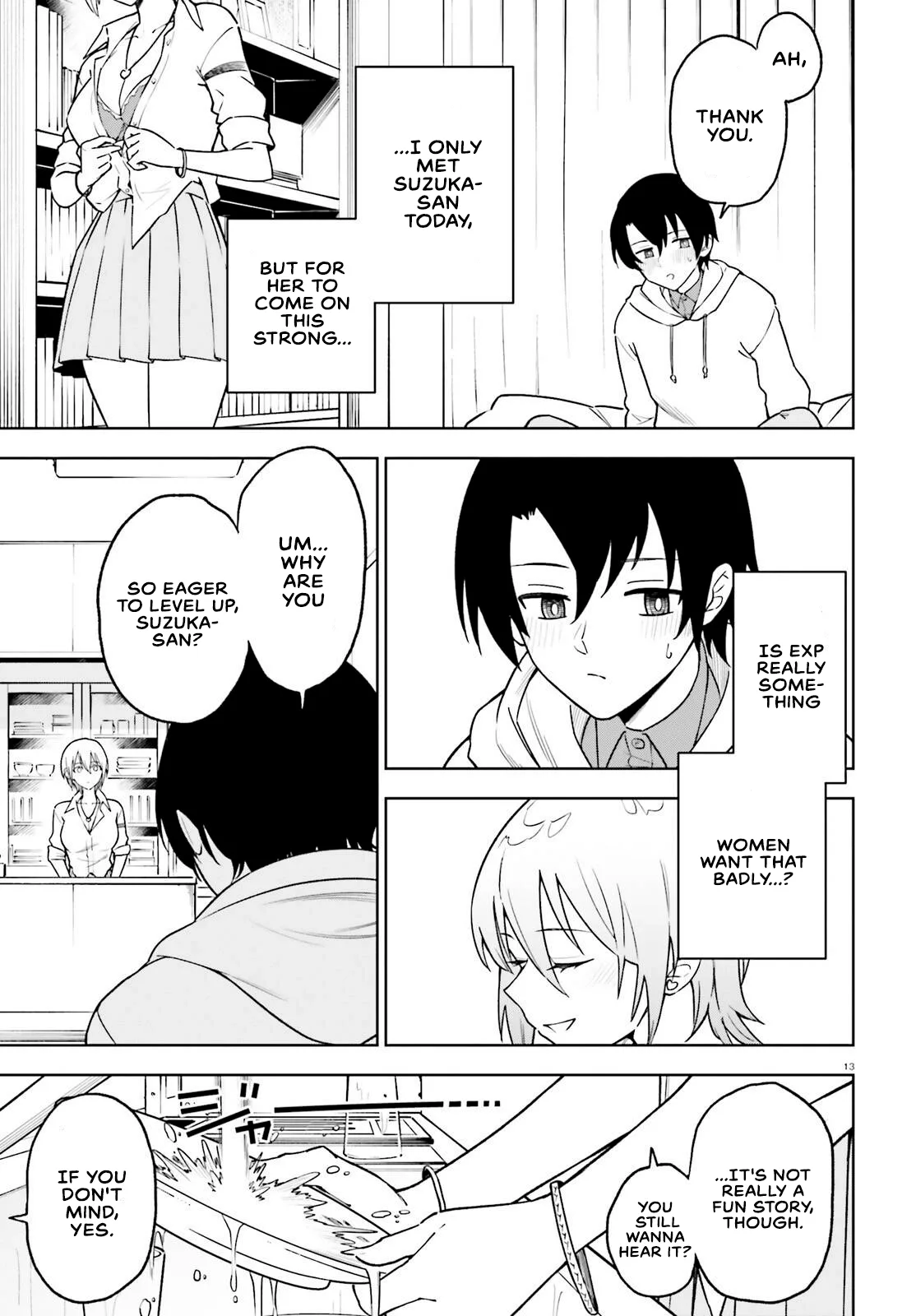 An extremely wholesome level-up of a beautiful girl Chapter 4 page 12