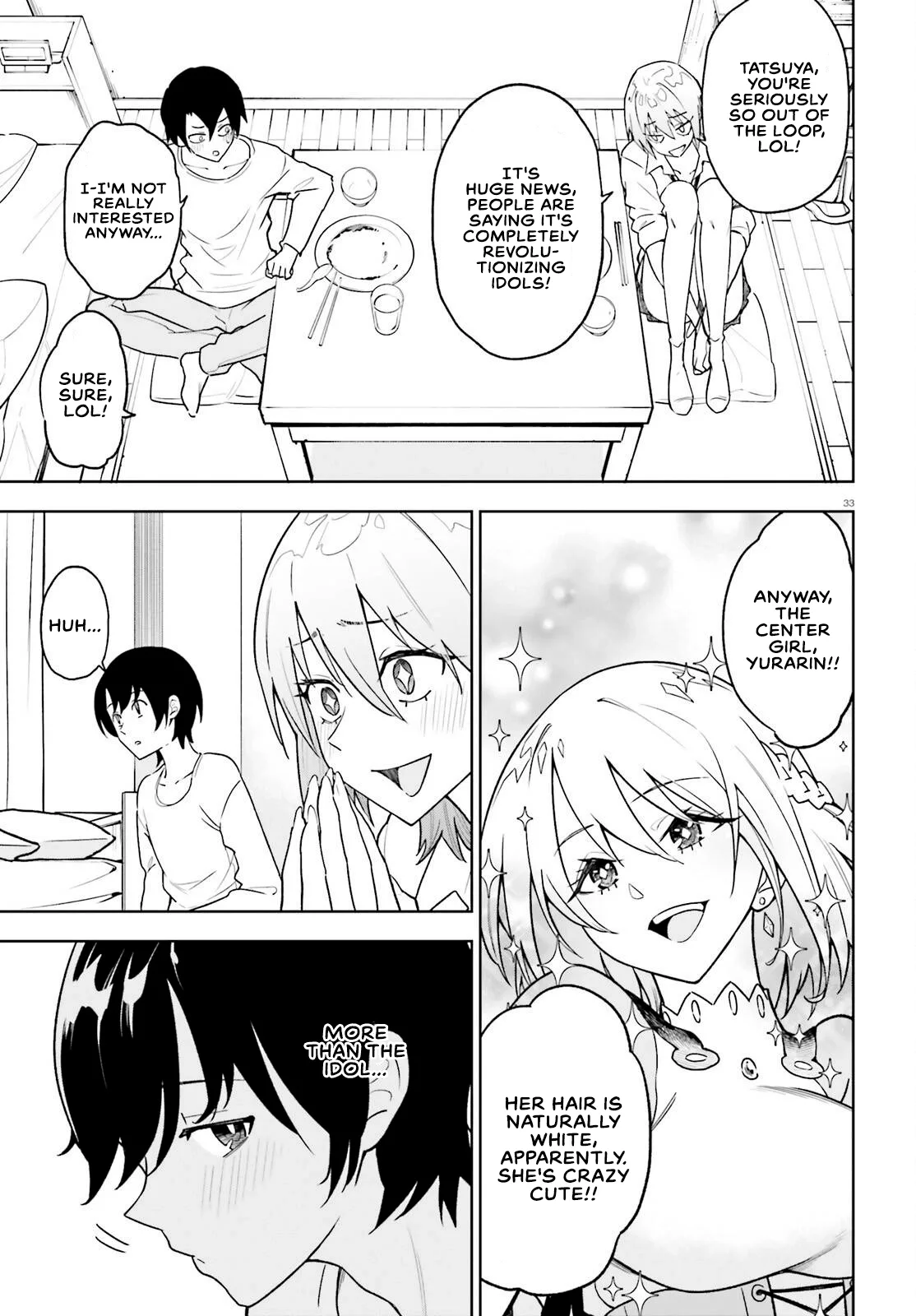 An extremely wholesome level-up of a beautiful girl Chapter 4 page 32