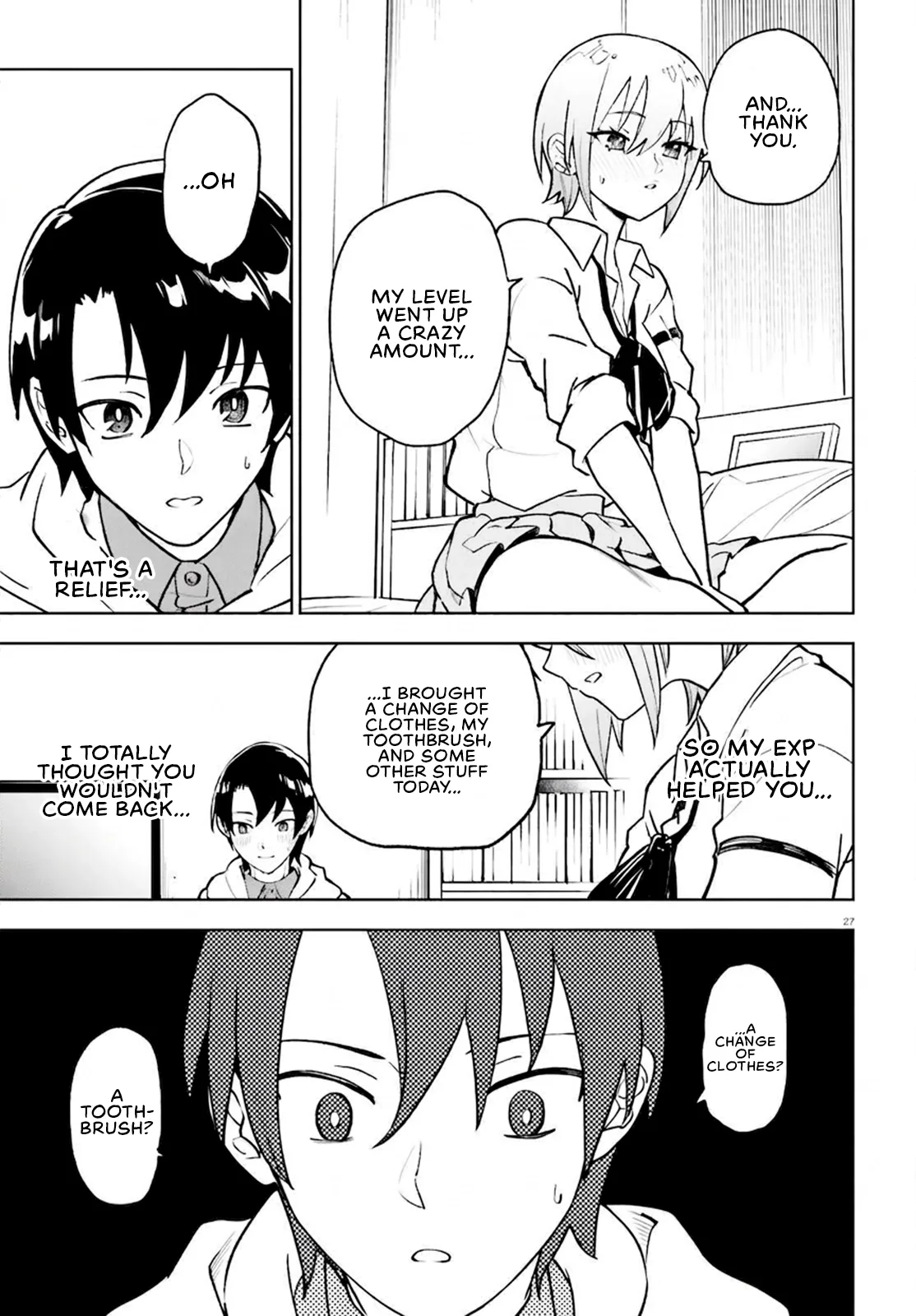 An extremely wholesome level-up of a beautiful girl Chapter 5 page 24
