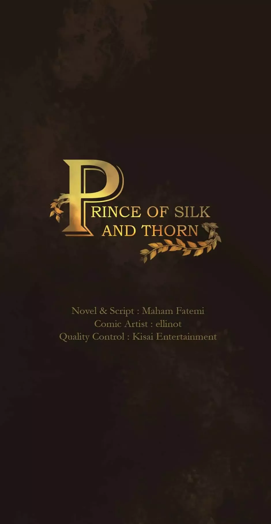 Prince of Silk and Thorn Chapter 20 page 1