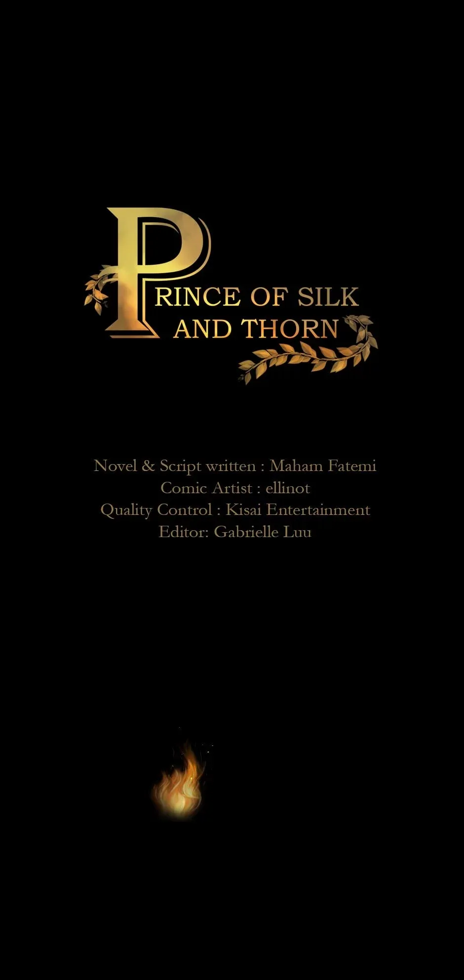 Prince of Silk and Thorn Chapter 30 page 1
