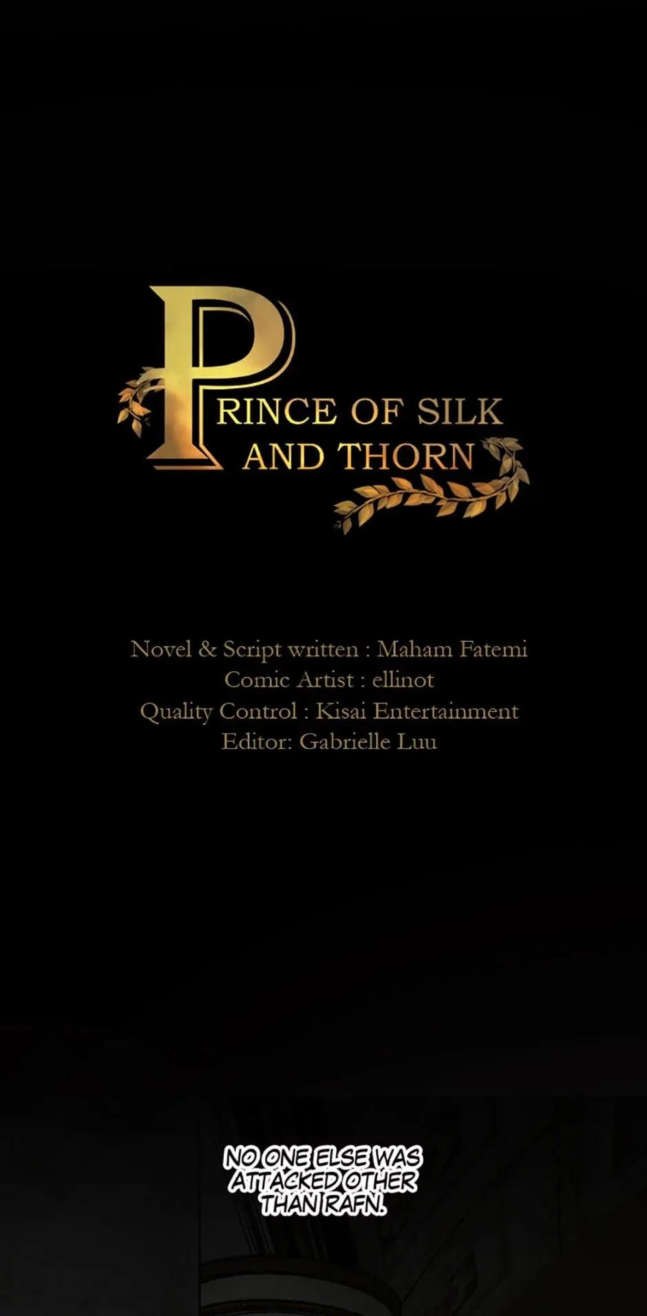 Prince of Silk and Thorn Chapter 34 page 1
