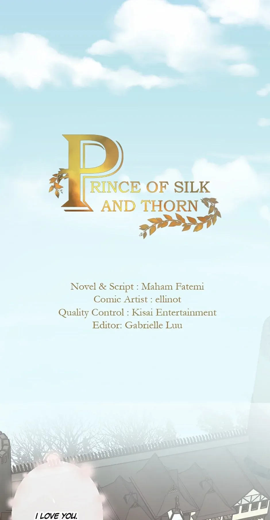 Prince of Silk and Thorn Chapter 39 page 1