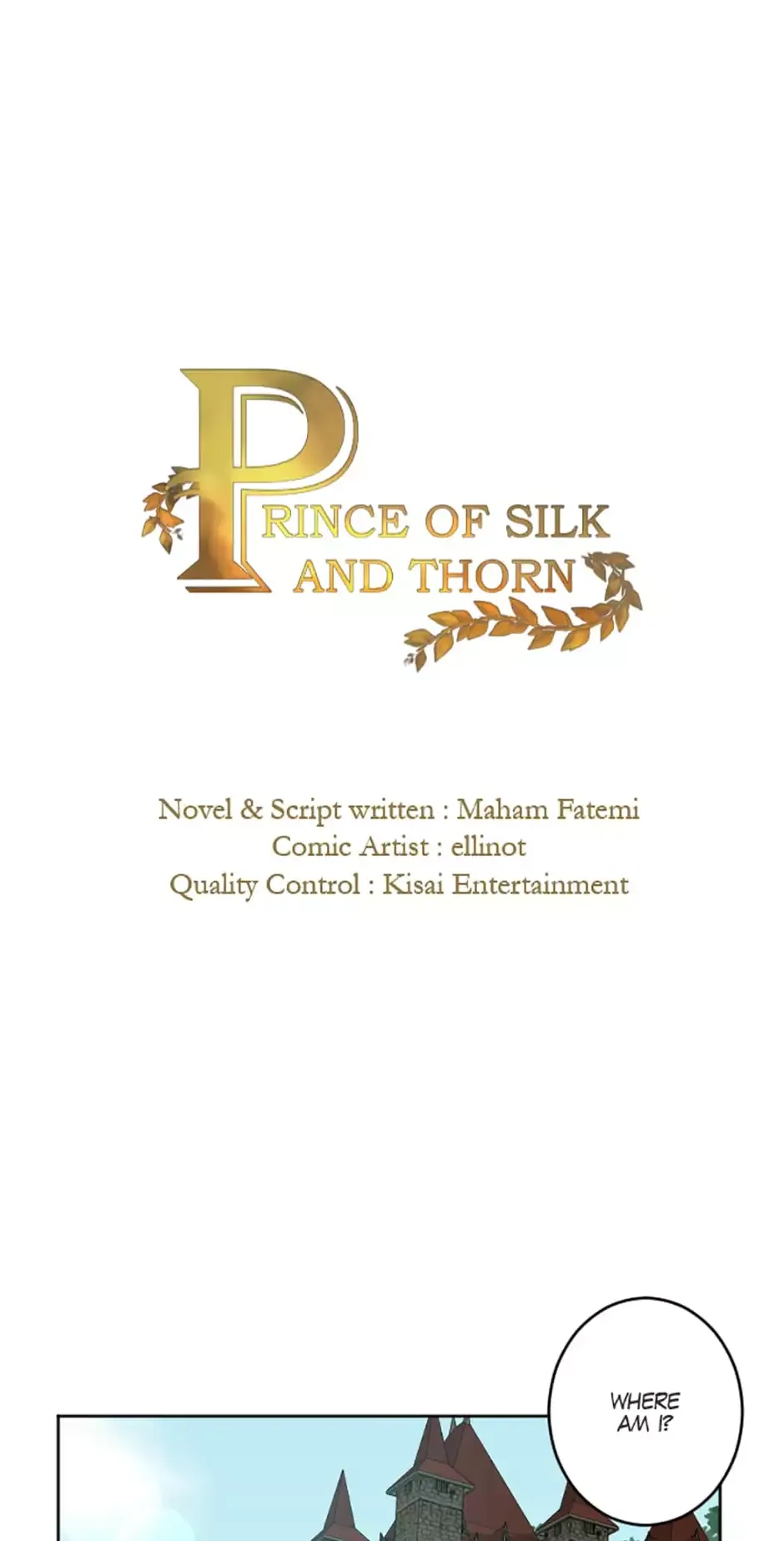 Prince of Silk and Thorn Chapter 51 page 1