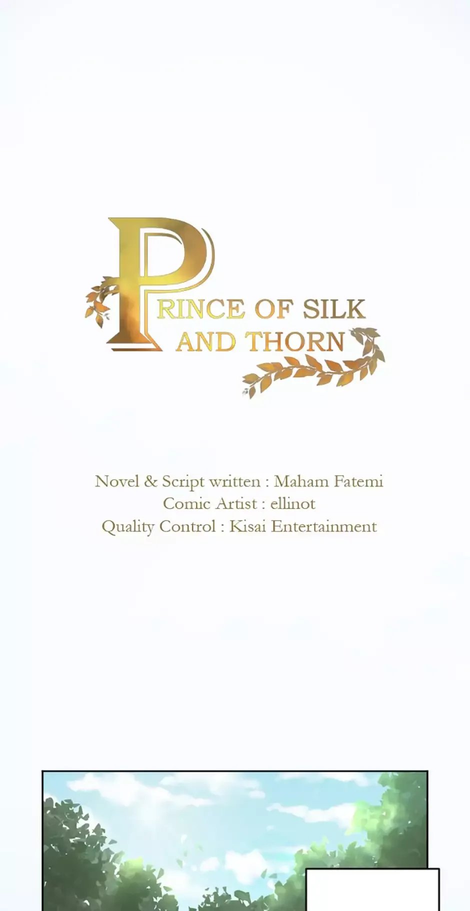 Prince of Silk and Thorn Chapter 47 page 1