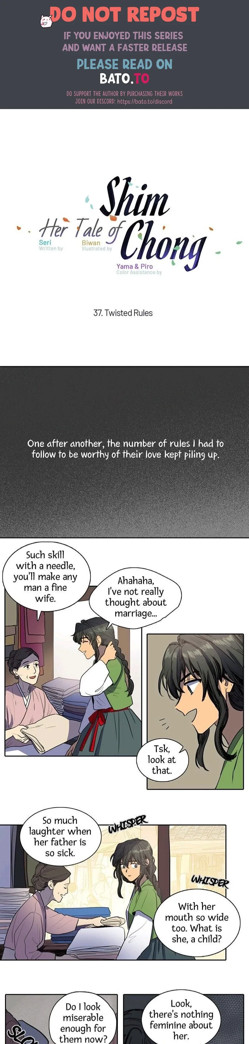 Her Tale of Shim Chong Chapter 37 page 1