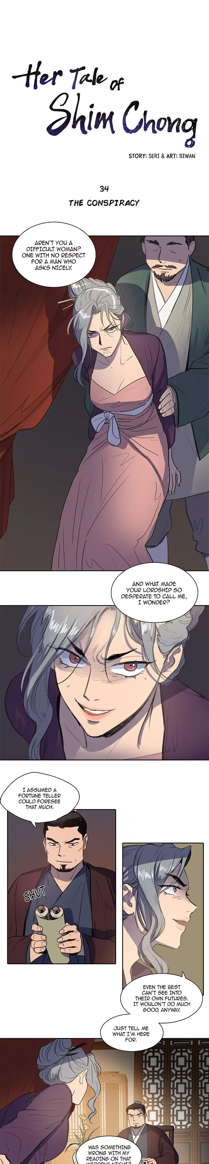 Her Tale of Shim Chong Chapter 34 page 1
