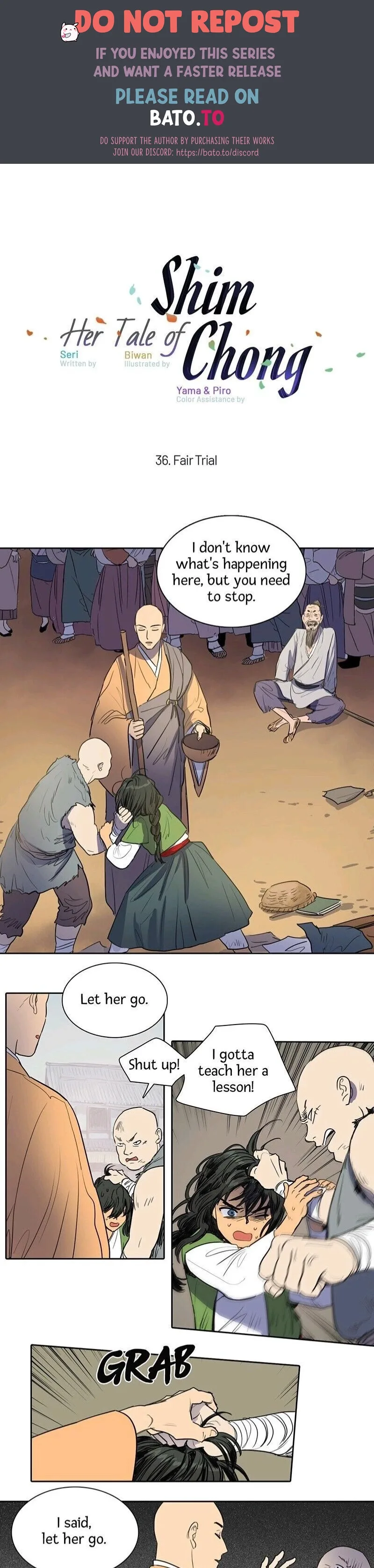 Her Tale of Shim Chong Chapter 36 page 1