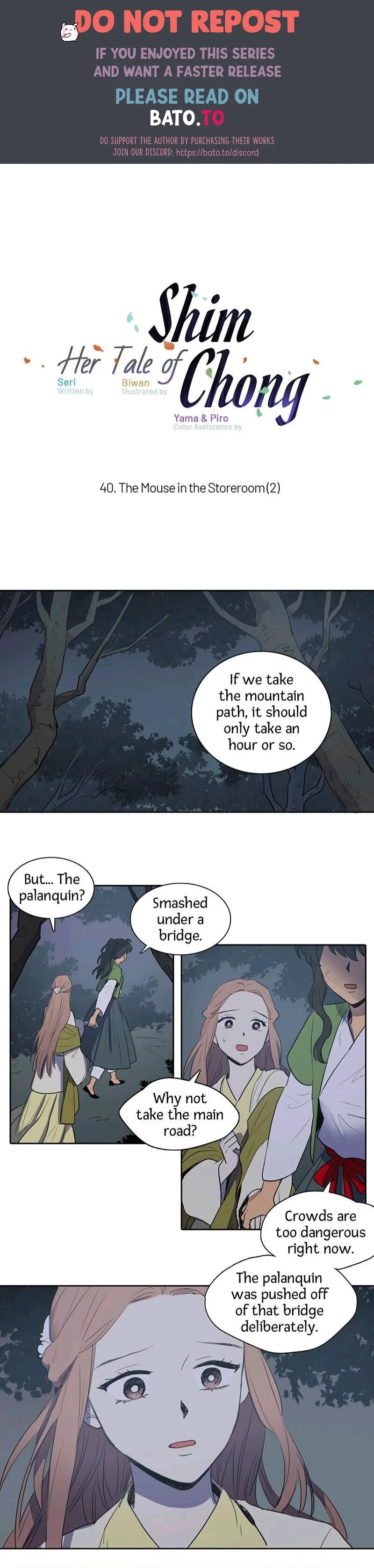 Her Tale of Shim Chong Chapter 40 page 1