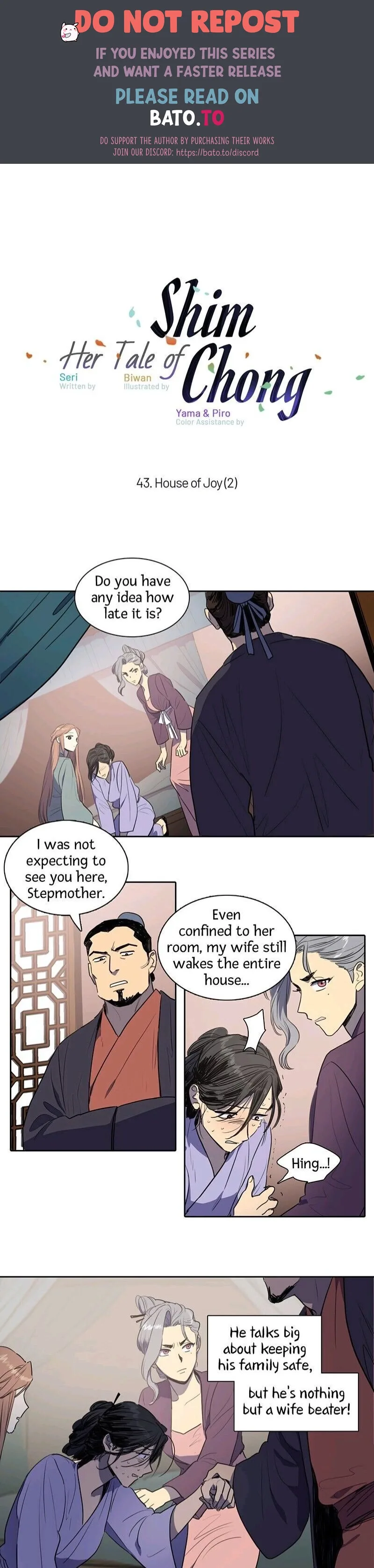 Her Tale of Shim Chong Chapter 43 page 1
