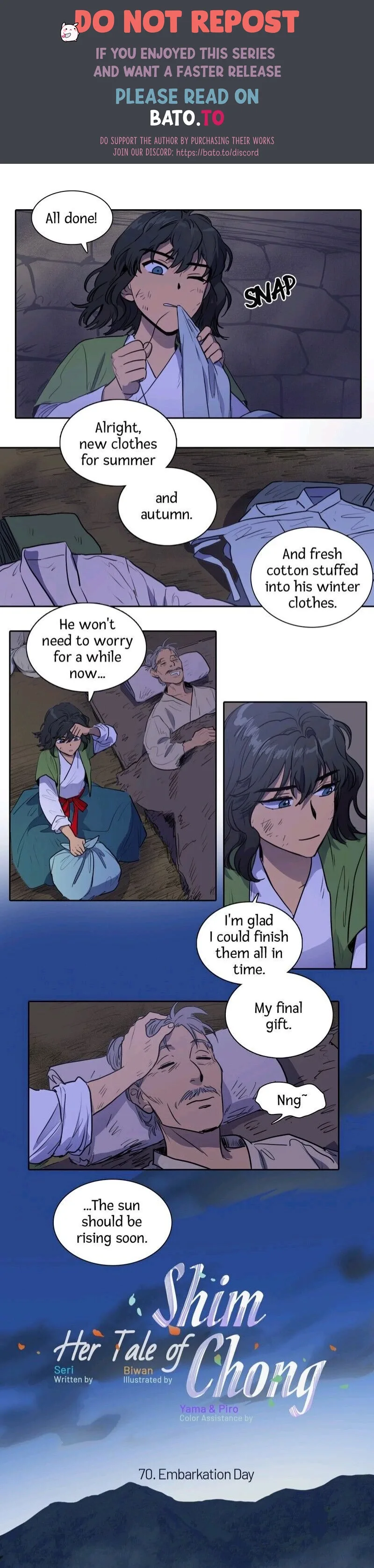 Her Tale of Shim Chong Chapter 70 page 1