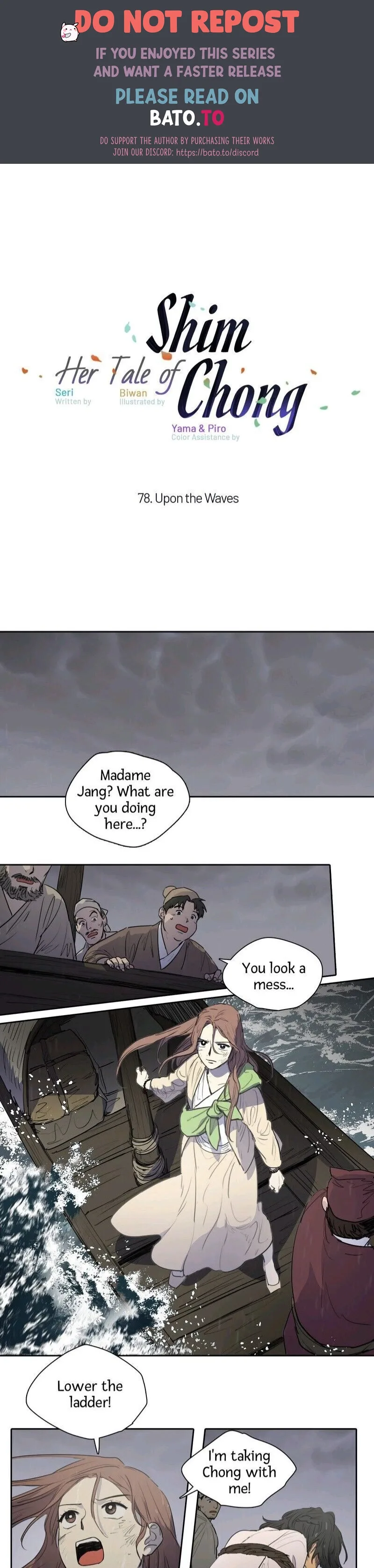 Her Tale of Shim Chong Chapter 78 page 1