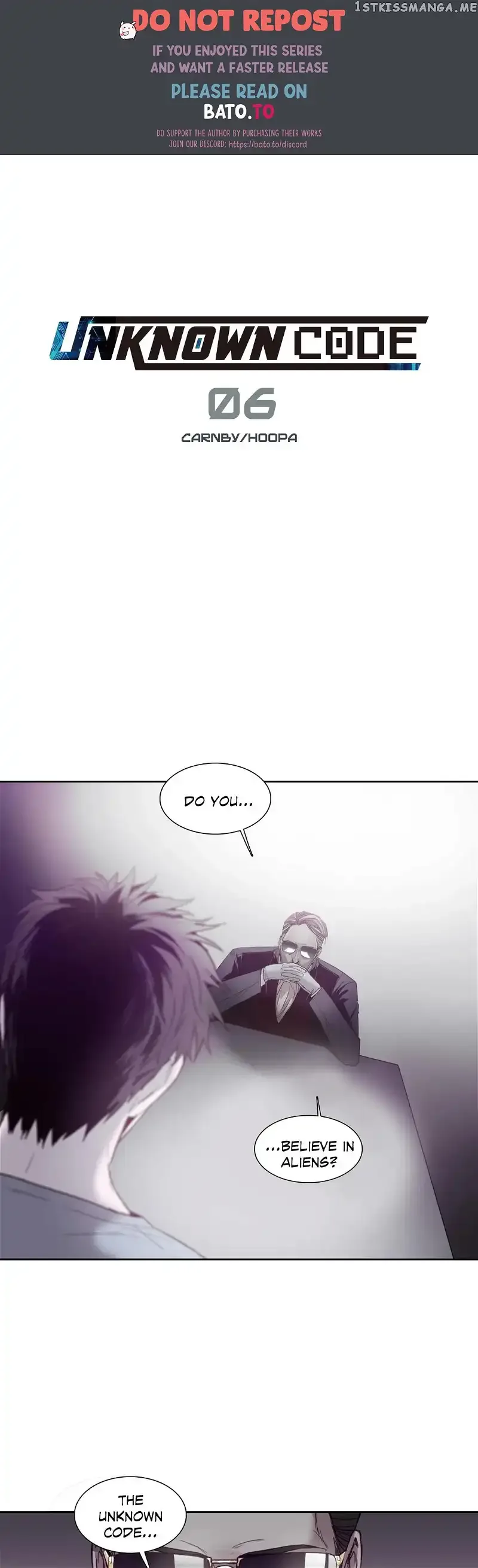 Unknown Code Chapter 6 page 1