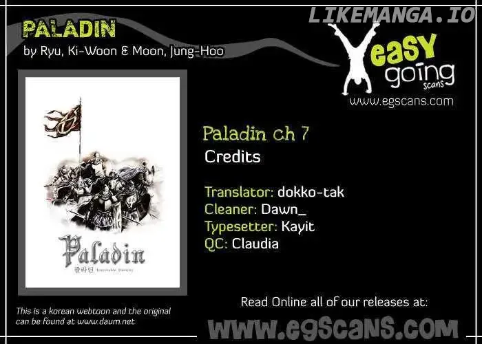 Paladin Chapter 7 page 1