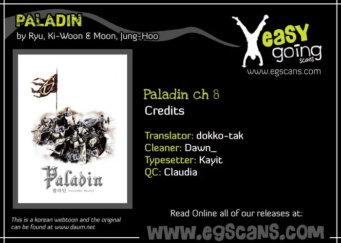 Paladin Chapter 8 page 1