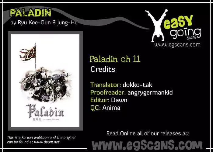 Paladin Chapter 11 page 1