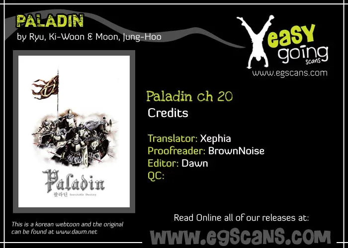 Paladin Chapter 20 page 1