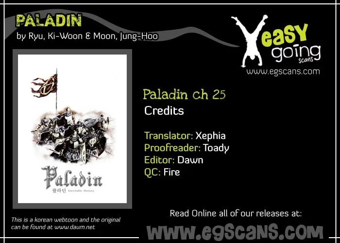 Paladin Chapter 25 page 1