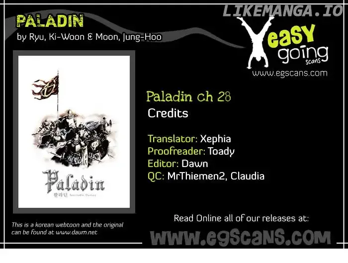 Paladin Chapter 28 page 1