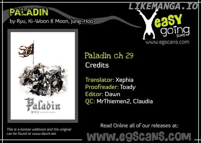 Paladin Chapter 29 page 1