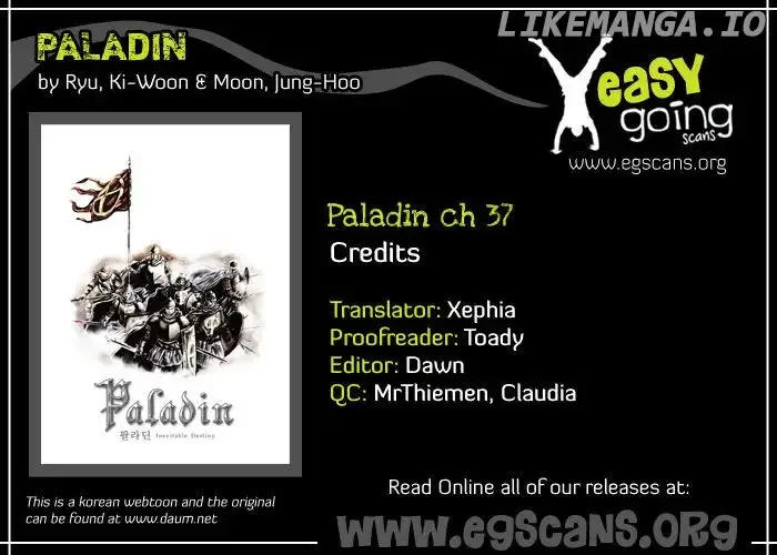 Paladin Chapter 37 page 1