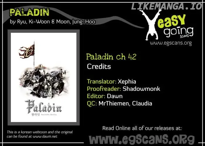 Paladin Chapter 42 page 1