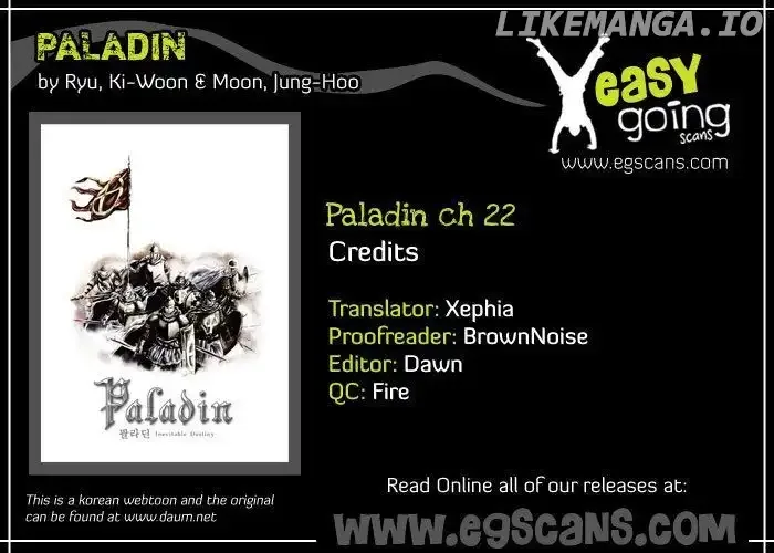 Paladin Chapter 22 page 1