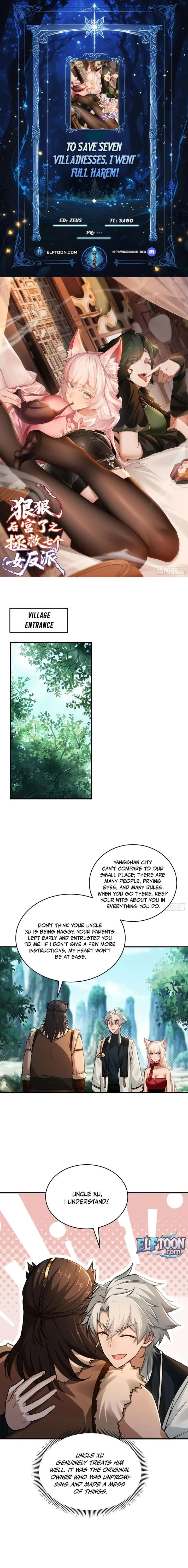 To Save Seven Villainesses, I Went Full Harem! Chapter 25 page 2