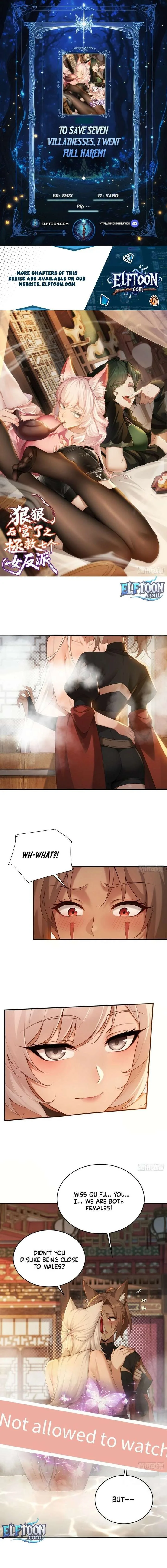 To Save Seven Villainesses, I Went Full Harem! Chapter 50 page 1