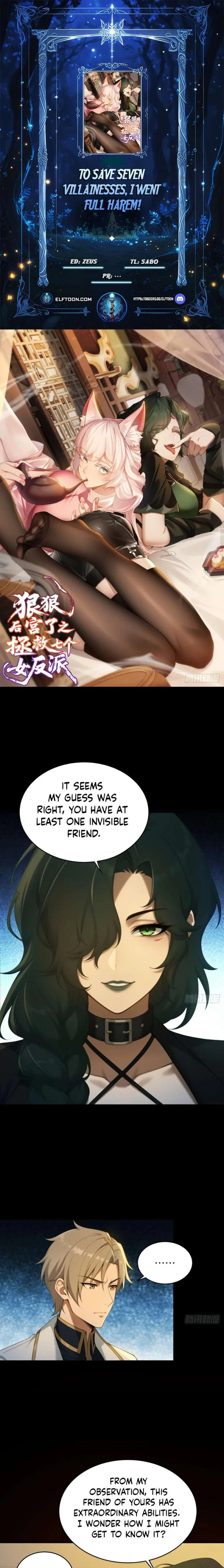 To Save Seven Villainesses, I Went Full Harem! Chapter 52 page 1