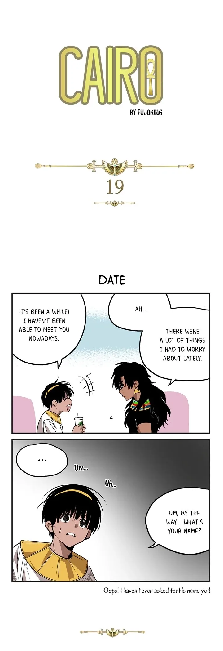 Cairo Chapter 19 page 1